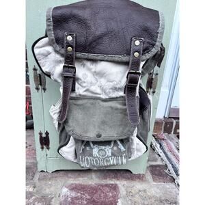 MOTORCYCLE BACKPACK- RECYCLED MATERIAL